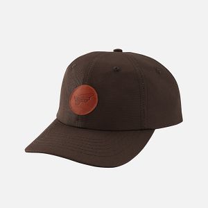 Leather Logo Ball Cap