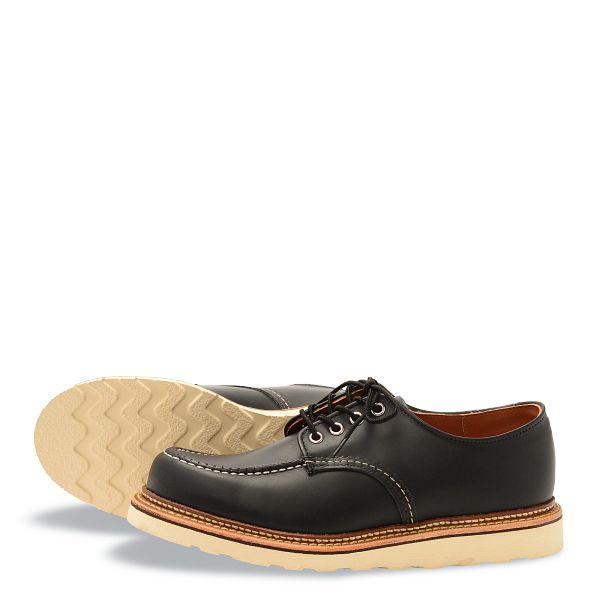 Classic Oxford in Black Leather 8106 