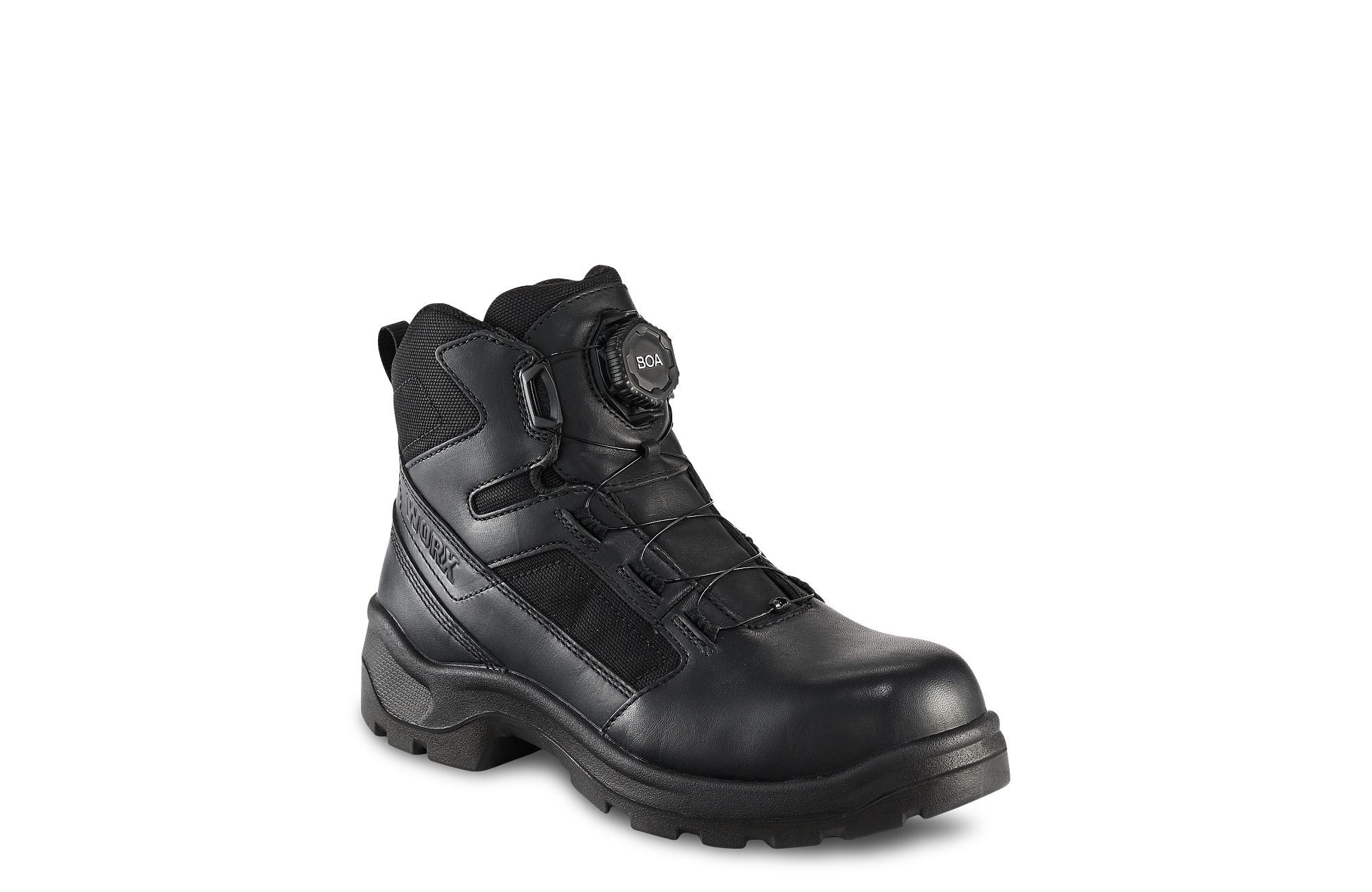 Electrum image number 1 Black Men's 6-inch Safety Toe Work Boot