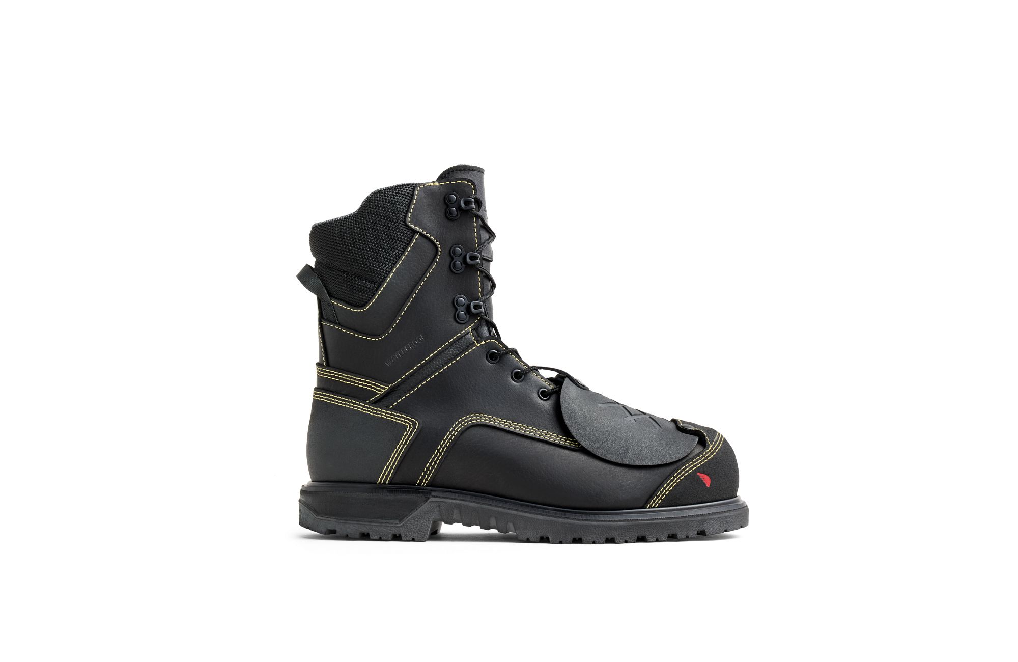 Brnr XP image number 1 Black Men's 8-inch Waterproof, Metguard, CSA Safety Toe Boot