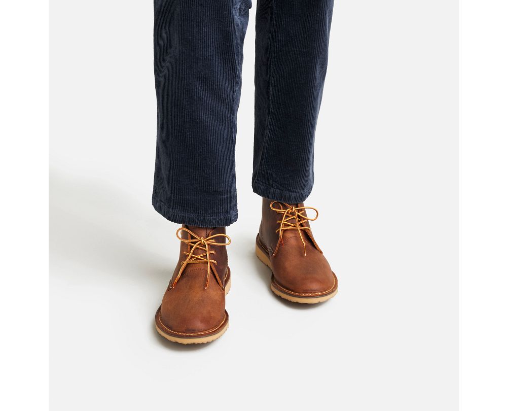 red wing heritage weekender chukka