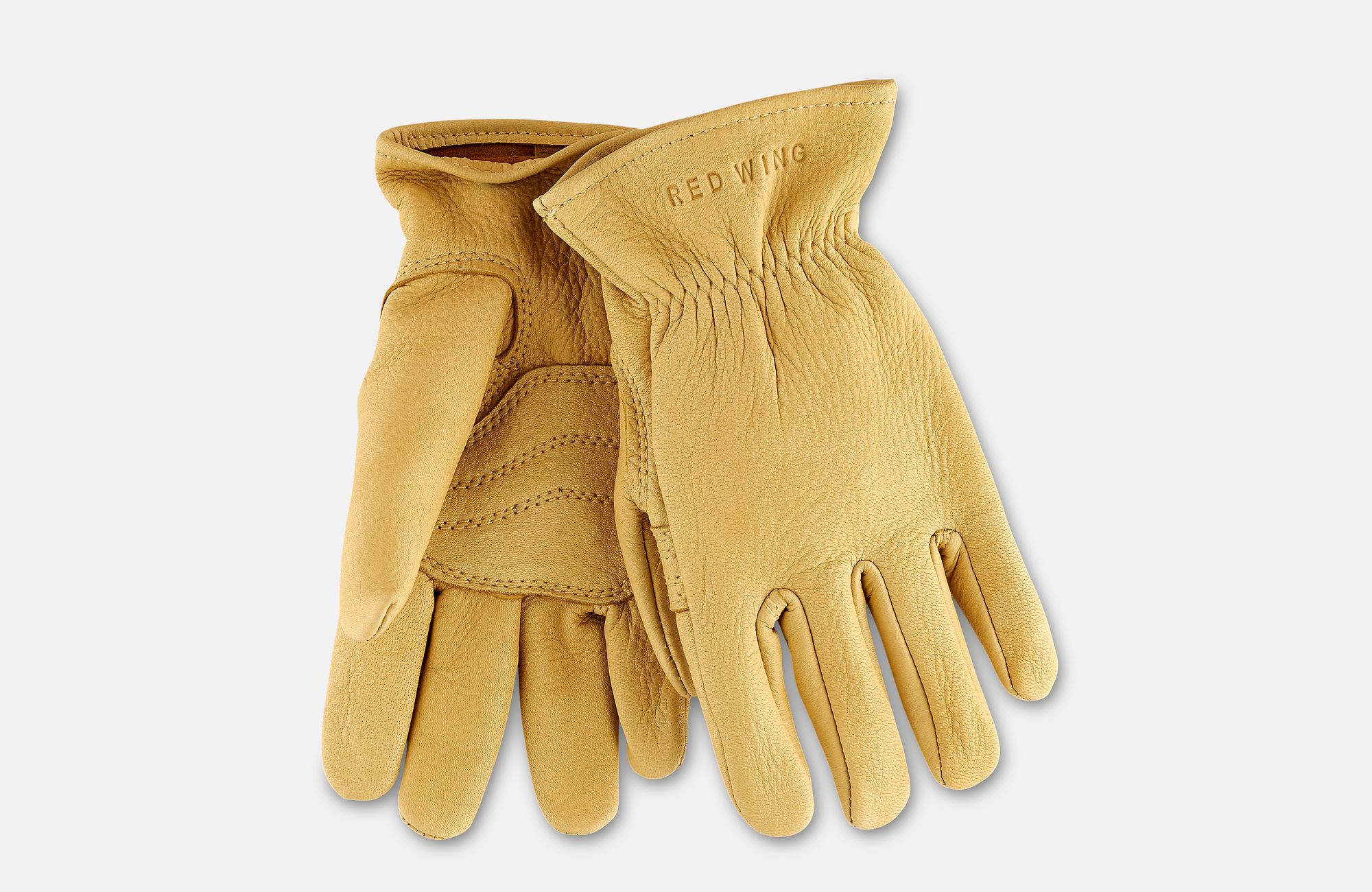 Unlined Buckskin Leather Glove image number 0