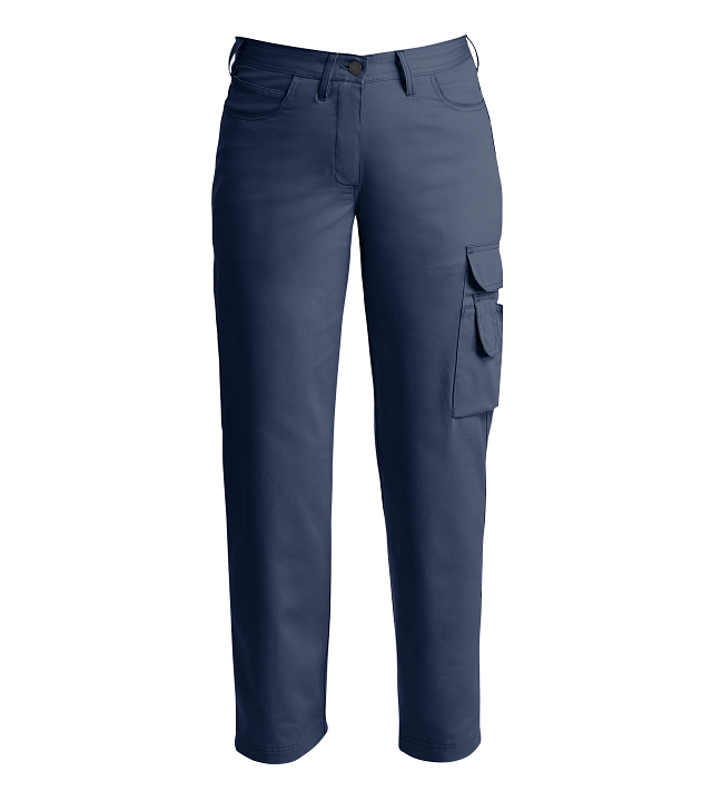 Navy cargo work trousers discount