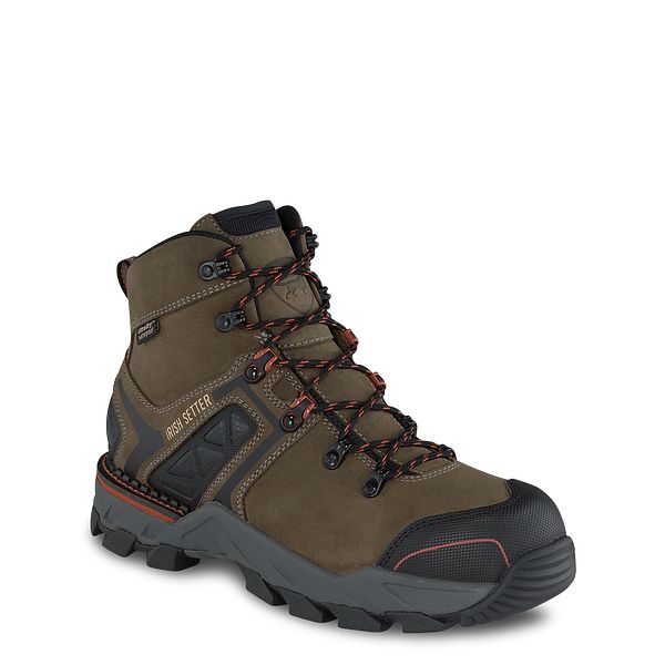 cheap waterproof steel toe boots