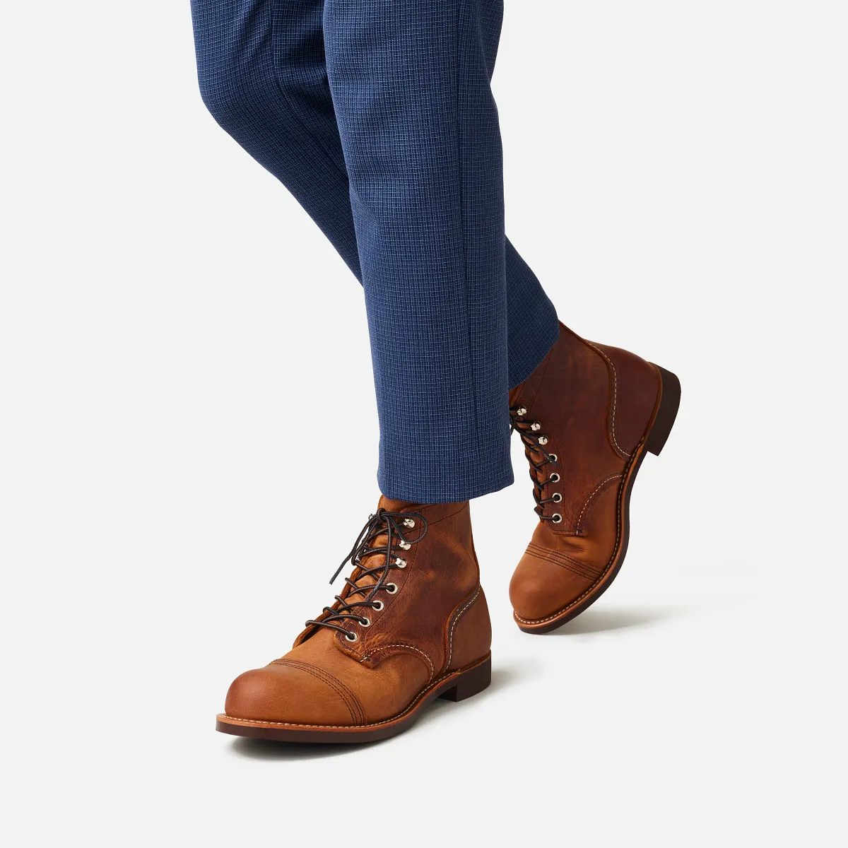 Iron Ranger Brown Men's Iron Ranger 6-Inch Boot in Brown Leather 8085