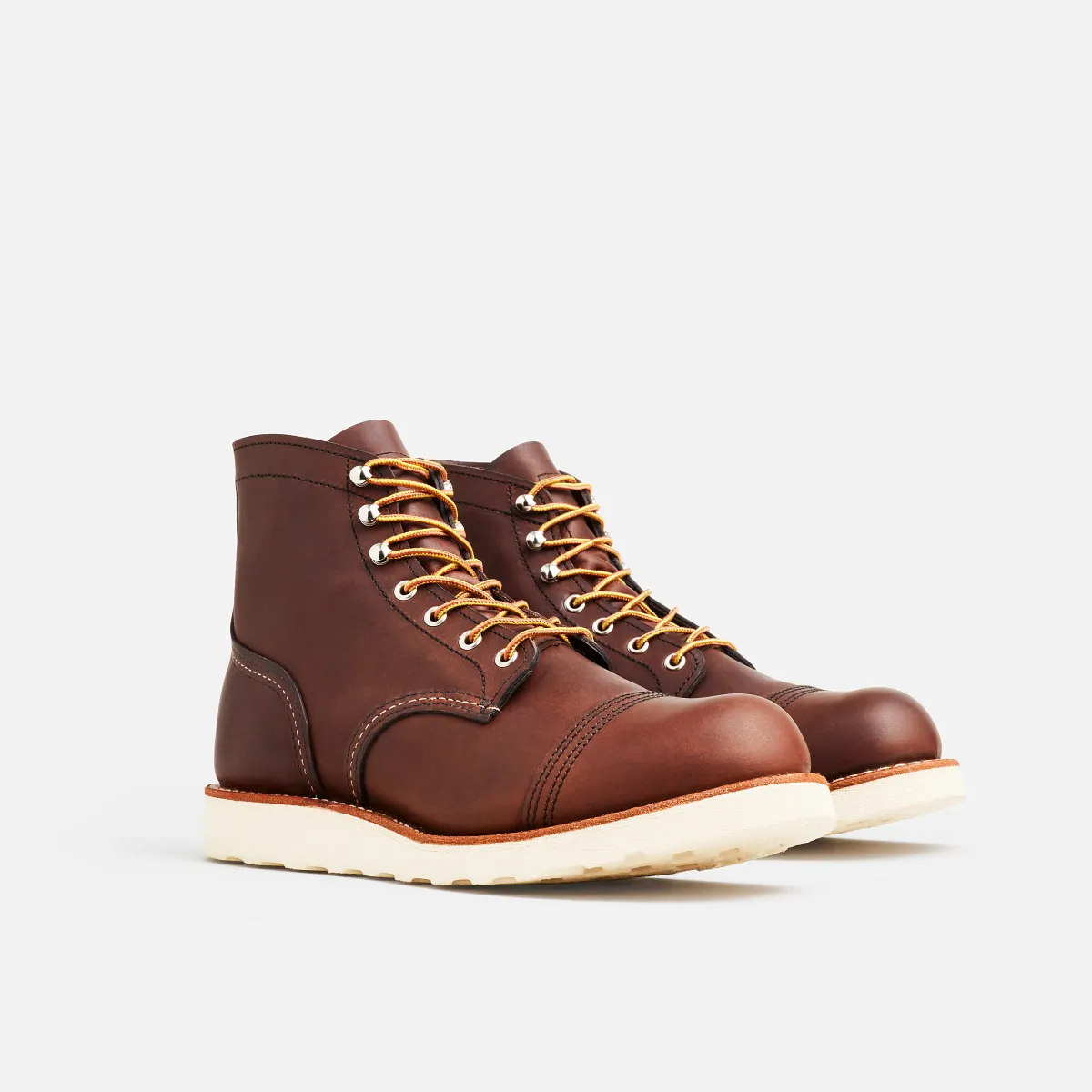 Iron Ranger Brown Men's Iron Ranger Traction Tred in Brown Leather 8088 | Red Wing Heritage