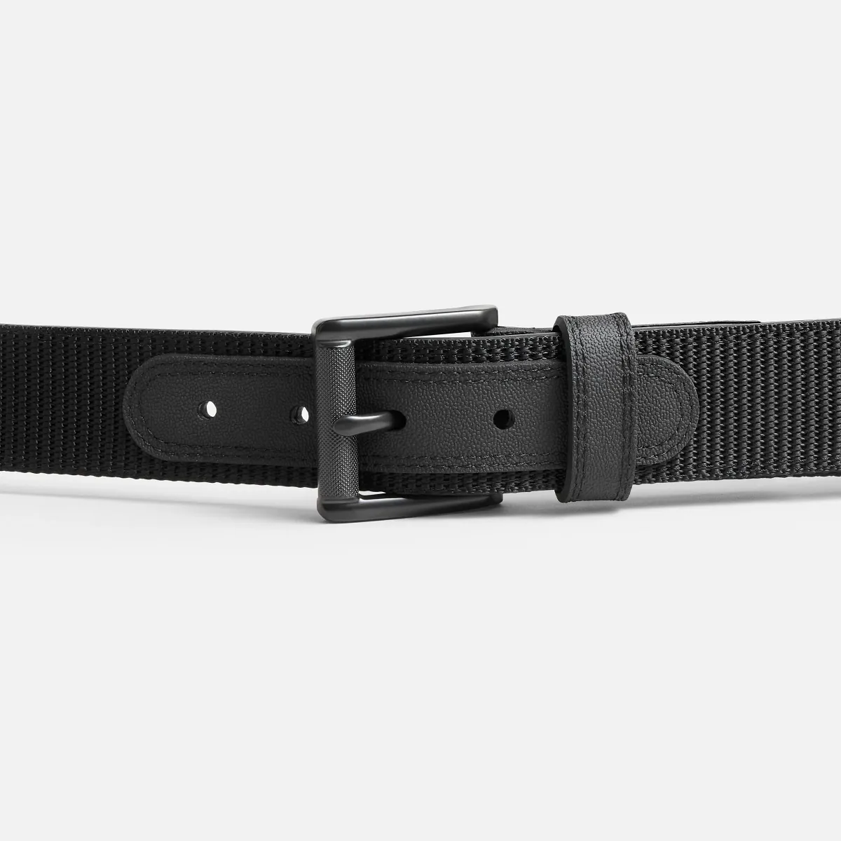 Leather-Lined Nylon Work Belt - view 2