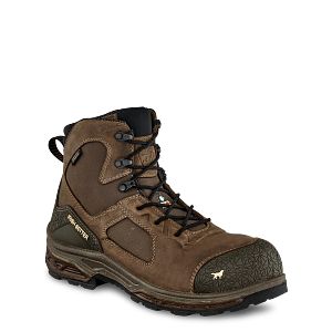 Irish Setter Men s Kasota 83644 6 Waterproof Leather Safety Toe Metguard Boot 11.5EE