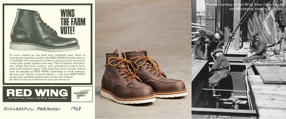 red wing 1907 classic moc