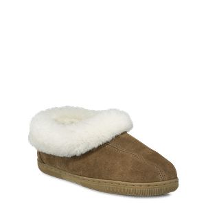 Fleece-Lined Suede Juliet Slipper