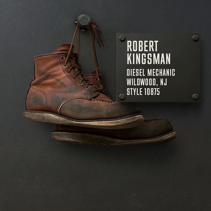 Red wing top shoes robert street