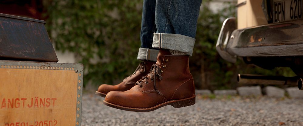 red wing heritage blacksmith boots