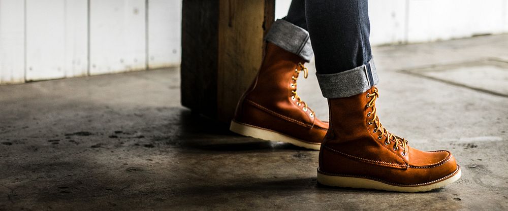 red wing moc toe 8 inch