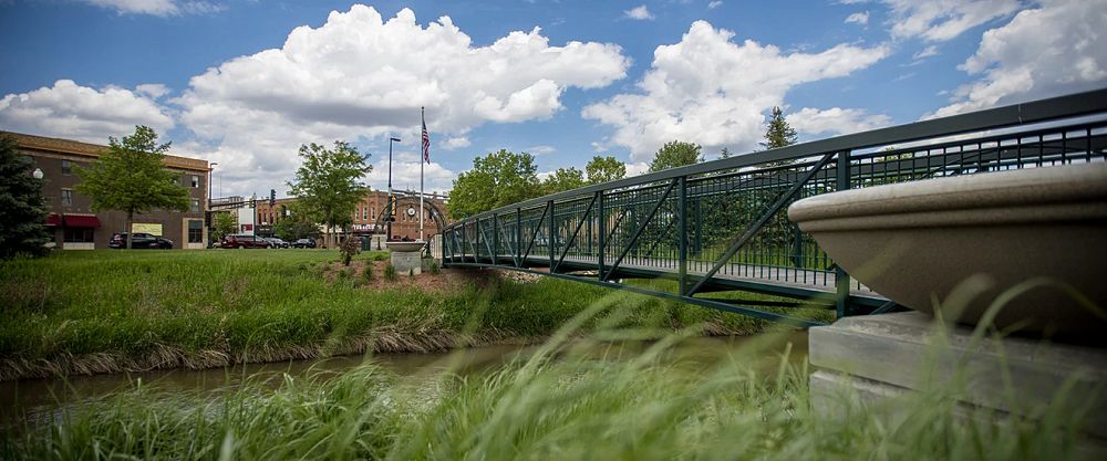 Marshall walking bridge