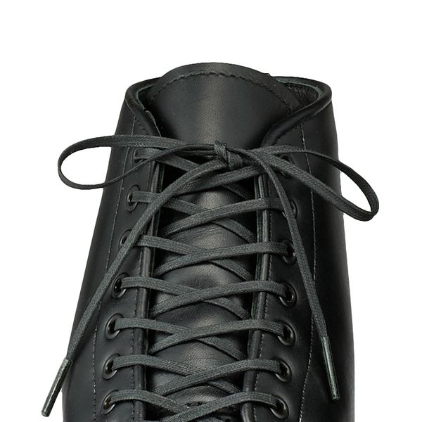 flat waxed boot laces red wing