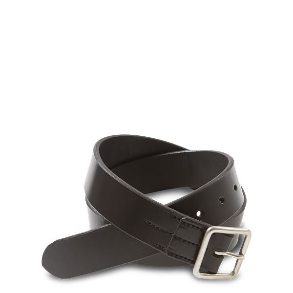 Men's Vegetable-Tanned Leather Belt in Black Leather 96564 | Red Wing