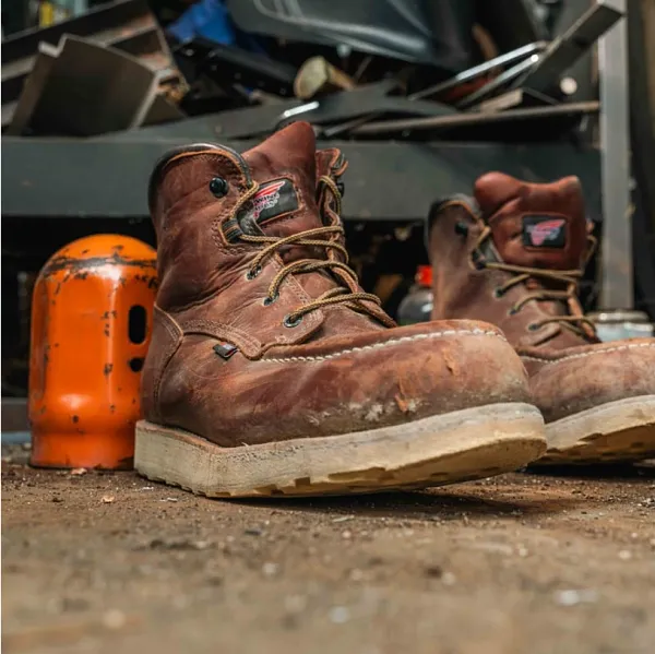 Mike Crider's Red Win Boots