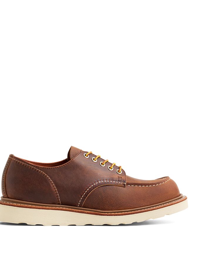 Men's Shop Moc Oxford in Copper Multi Leather | Red Wing Heritage 4603