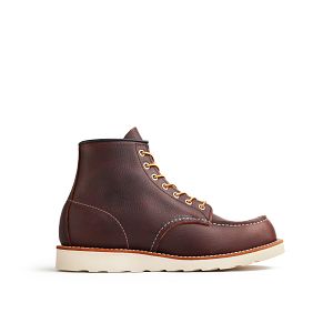 Men's Classic Moc 6-Inch Boot in Dark Brown Leather 8138 | RedWing