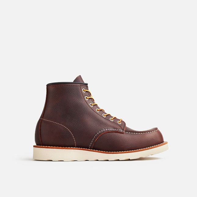 Men's Classic Moc 6-Inch Boot in Dark Brown Leather 8138 | RedWing