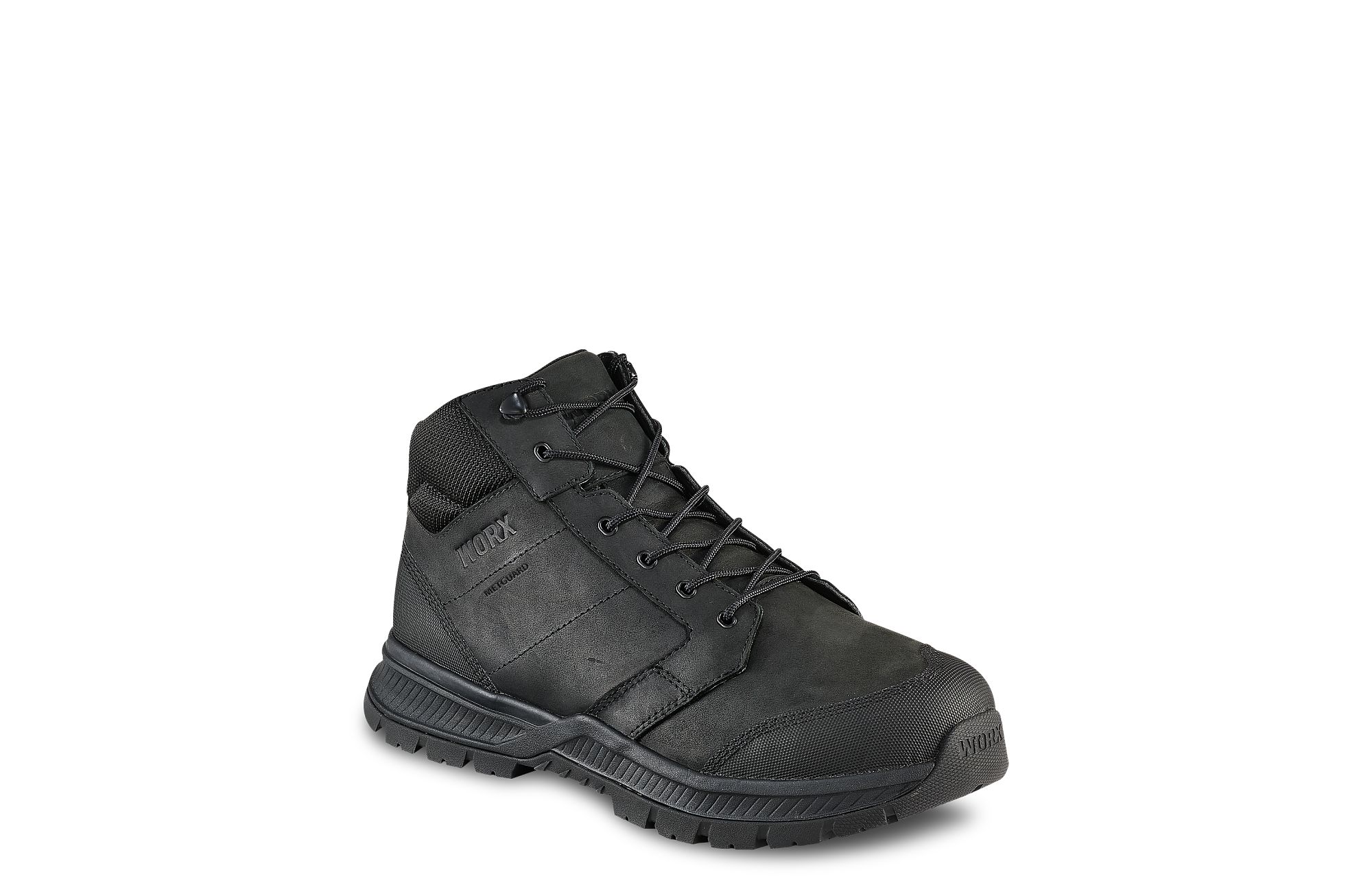 Carbide image number 1 Black Men's 5-Inch Leather Safety Toe Hiker Boot