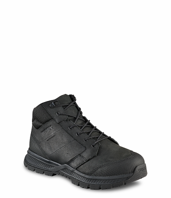 Slip resistant black boots shop