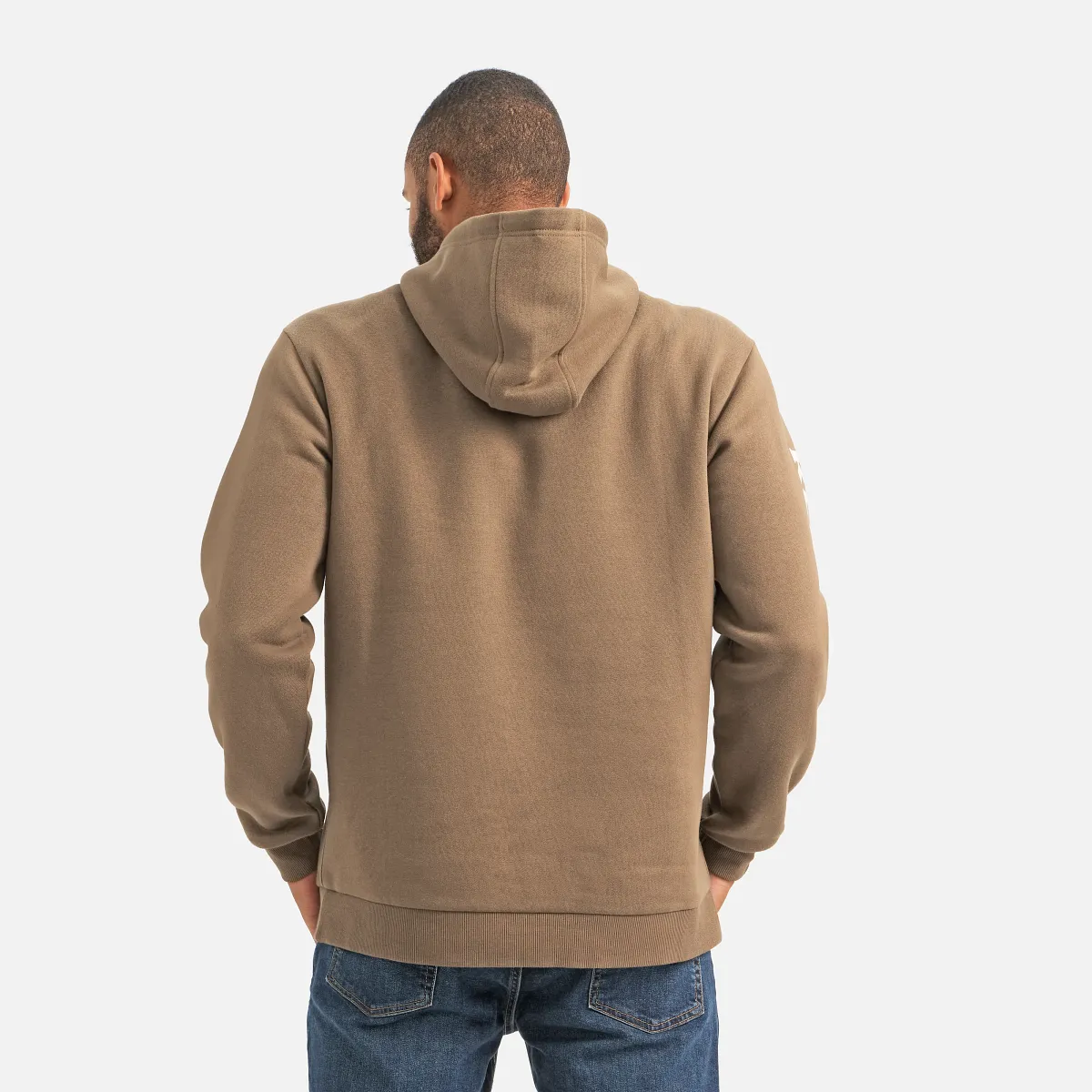 Hoodie with Sleeve Print - view 4