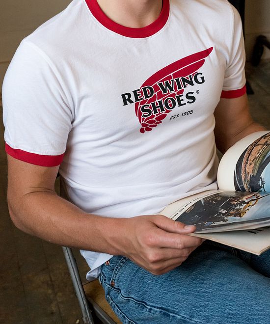 Ringer T-Shirt with Logo | Red Wing