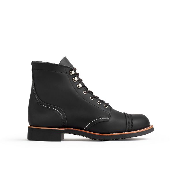 red wing boots iron ranger black