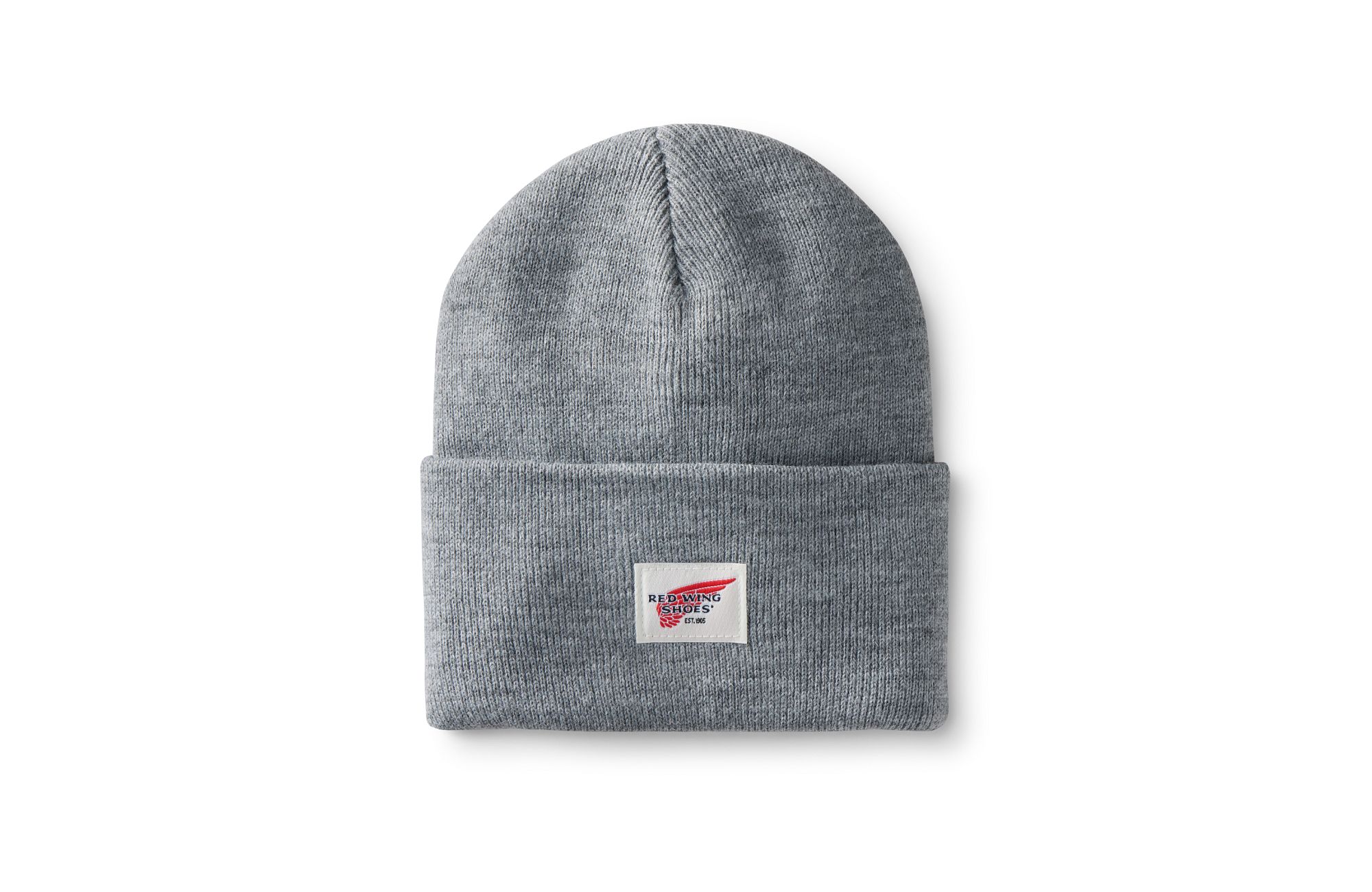 Red wing store shoes beanie