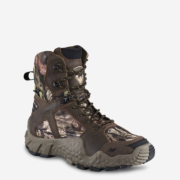 Irish Setter Boots 8.5 Gunflint 2 Insulated Hunting Boots Waterproof Camo Boots 