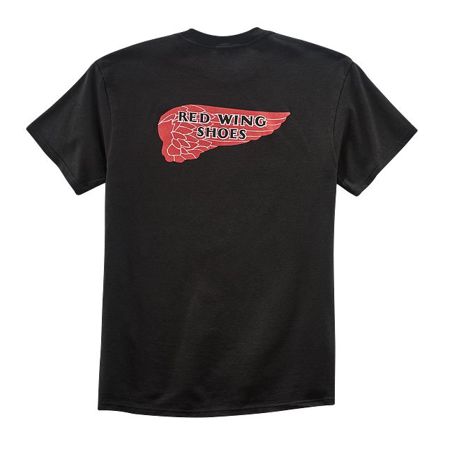 Red store wing shirt