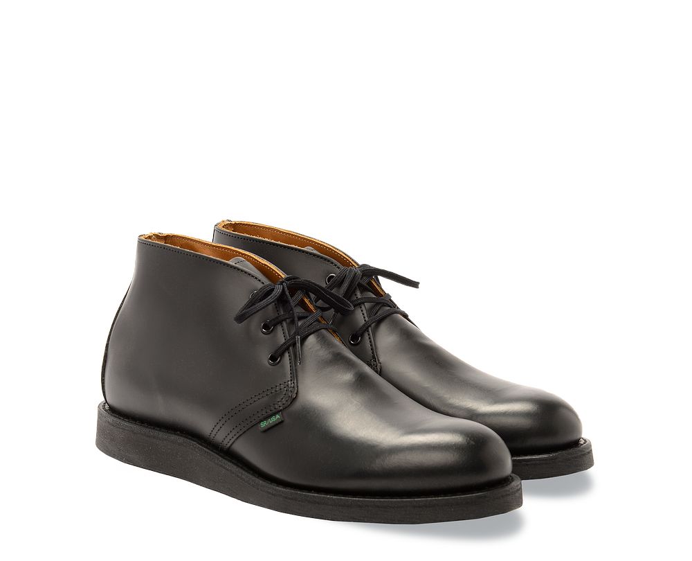 Men's Postman Chukka in Black Leather 9196 | Red Wing Heritage