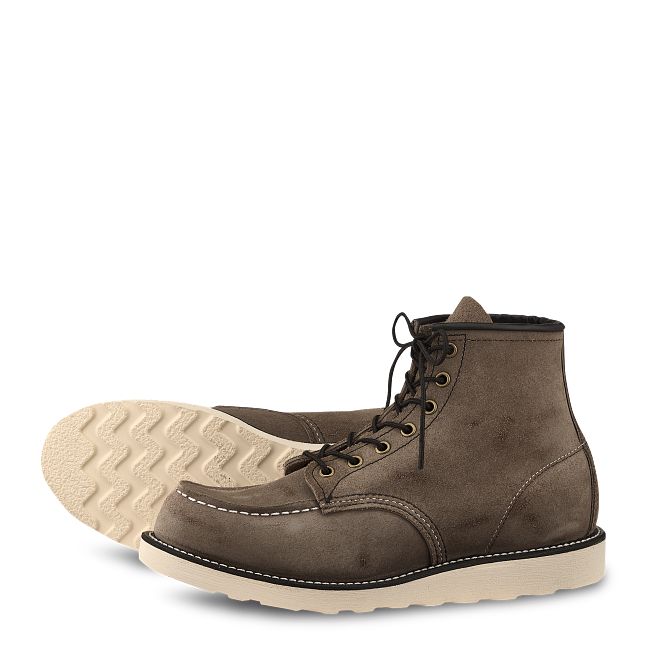 red wing moc toe shoes