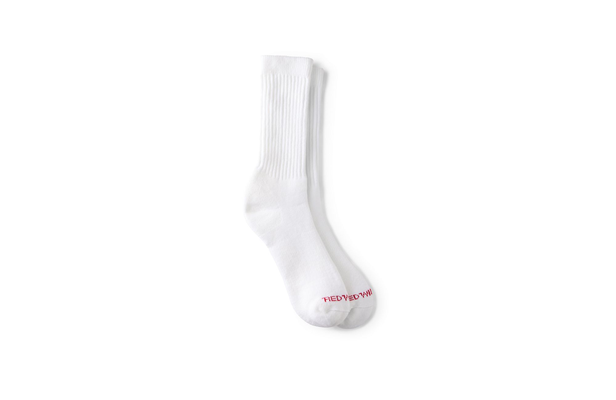Performance Work Medium Weight Crew image number 1 White Unisex Acrylic Blend Crew Sock in White