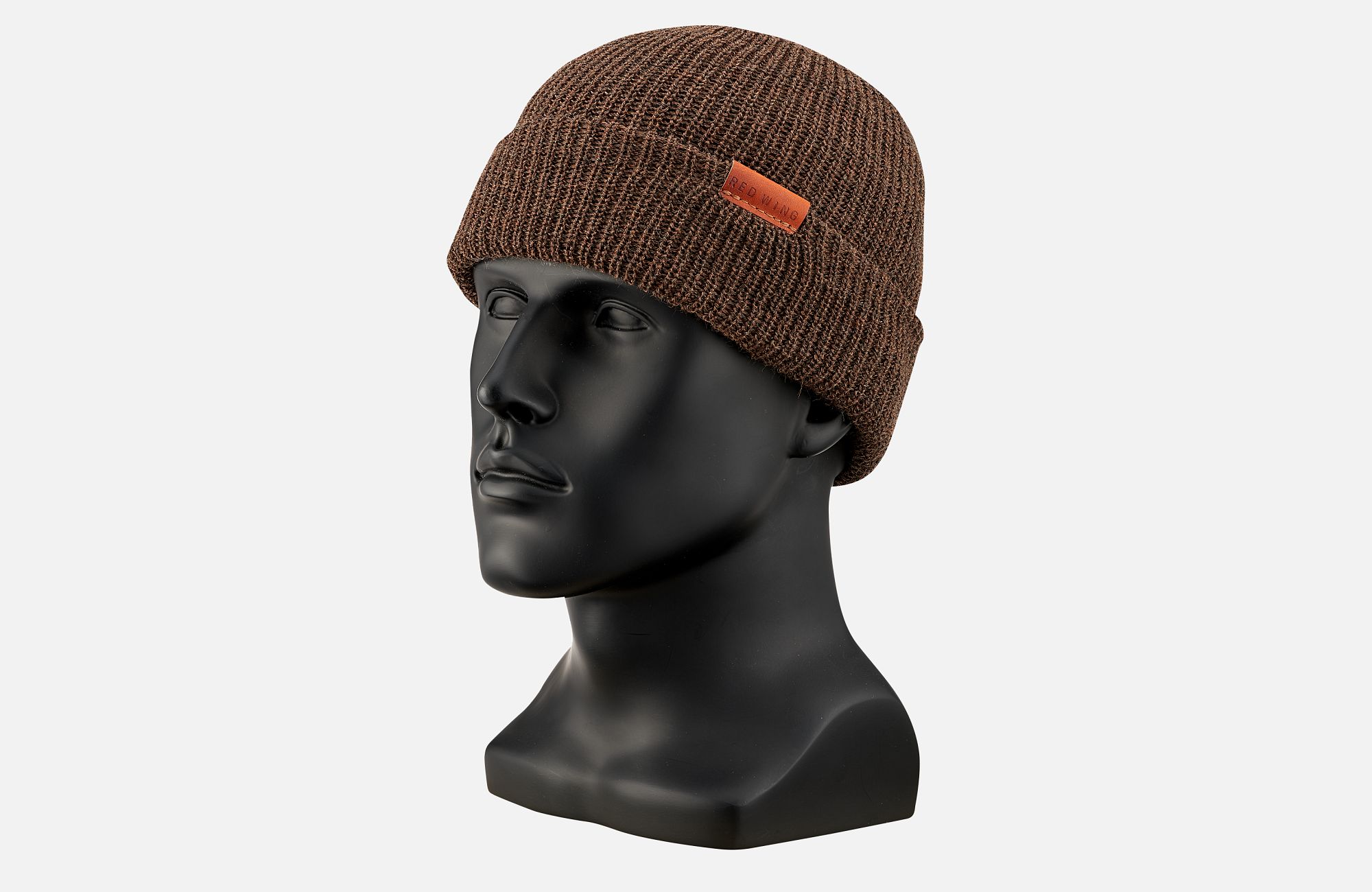 Merino Wool Knit Beanie Hat image number 0