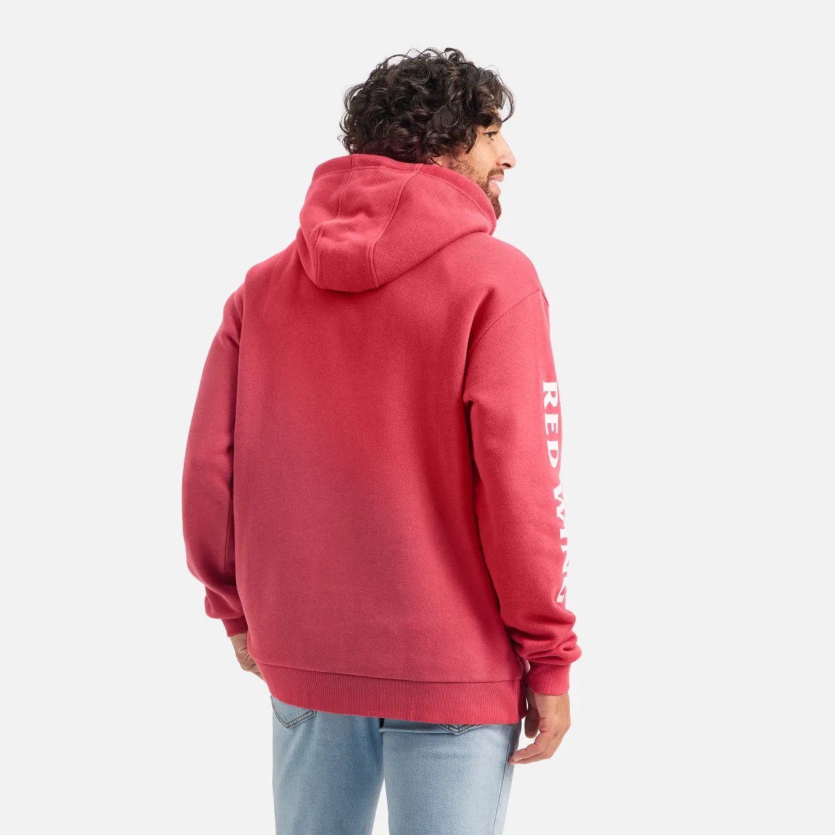 Hoodie with Sleeve Print - view 4