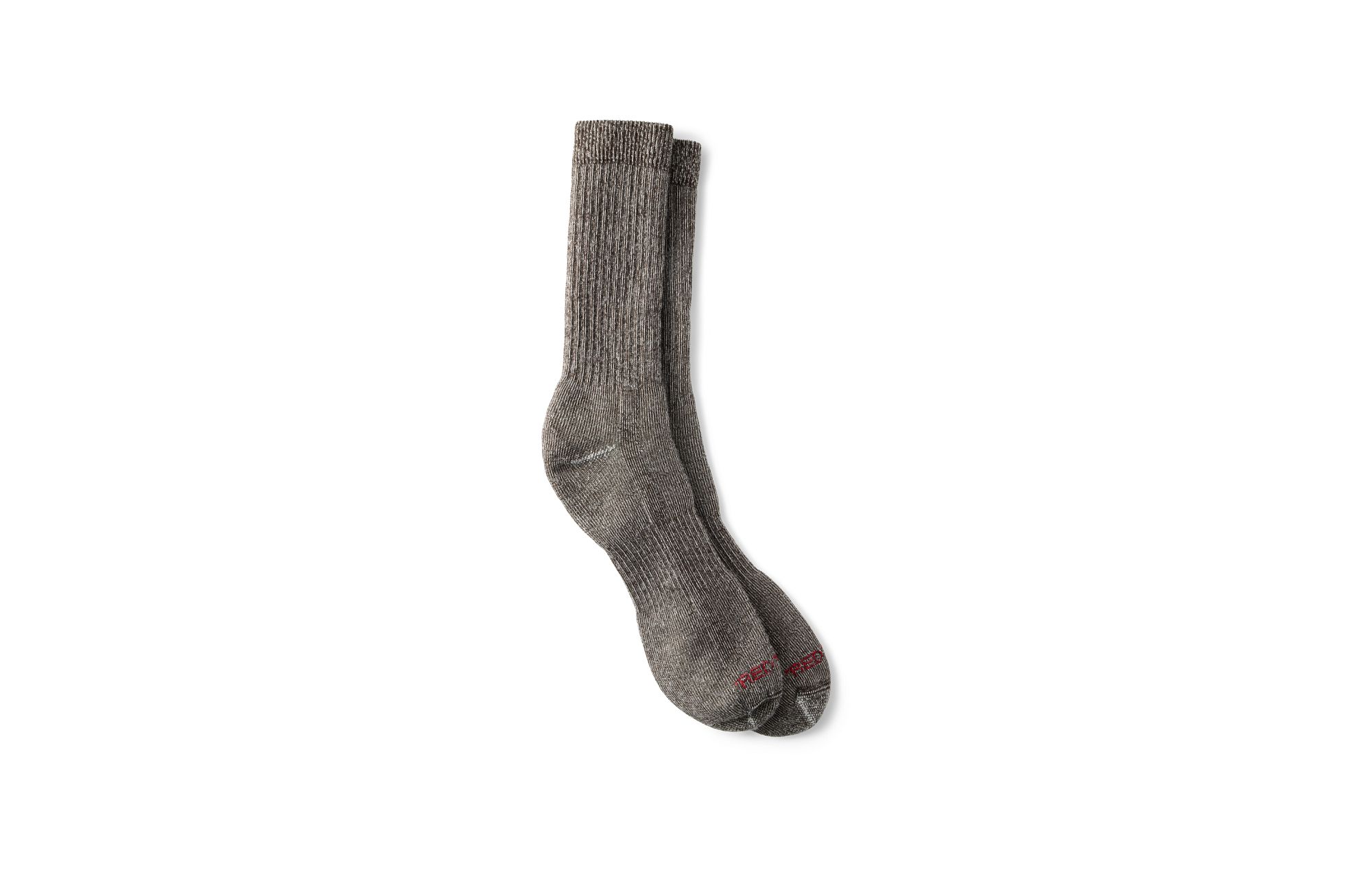 Premium Work Medium Weight Crew image number 1 null Unisex Merino Wool Blend Crew Sock in Brown