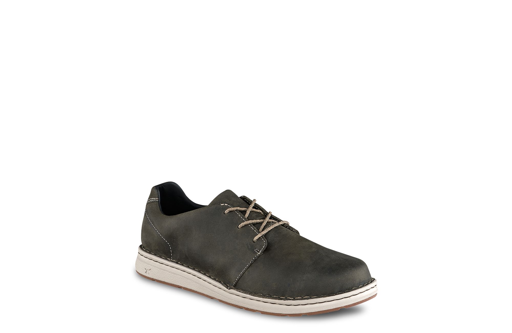 Kasson image number 1 Gray Men's Oxford Safety Toe Shoe