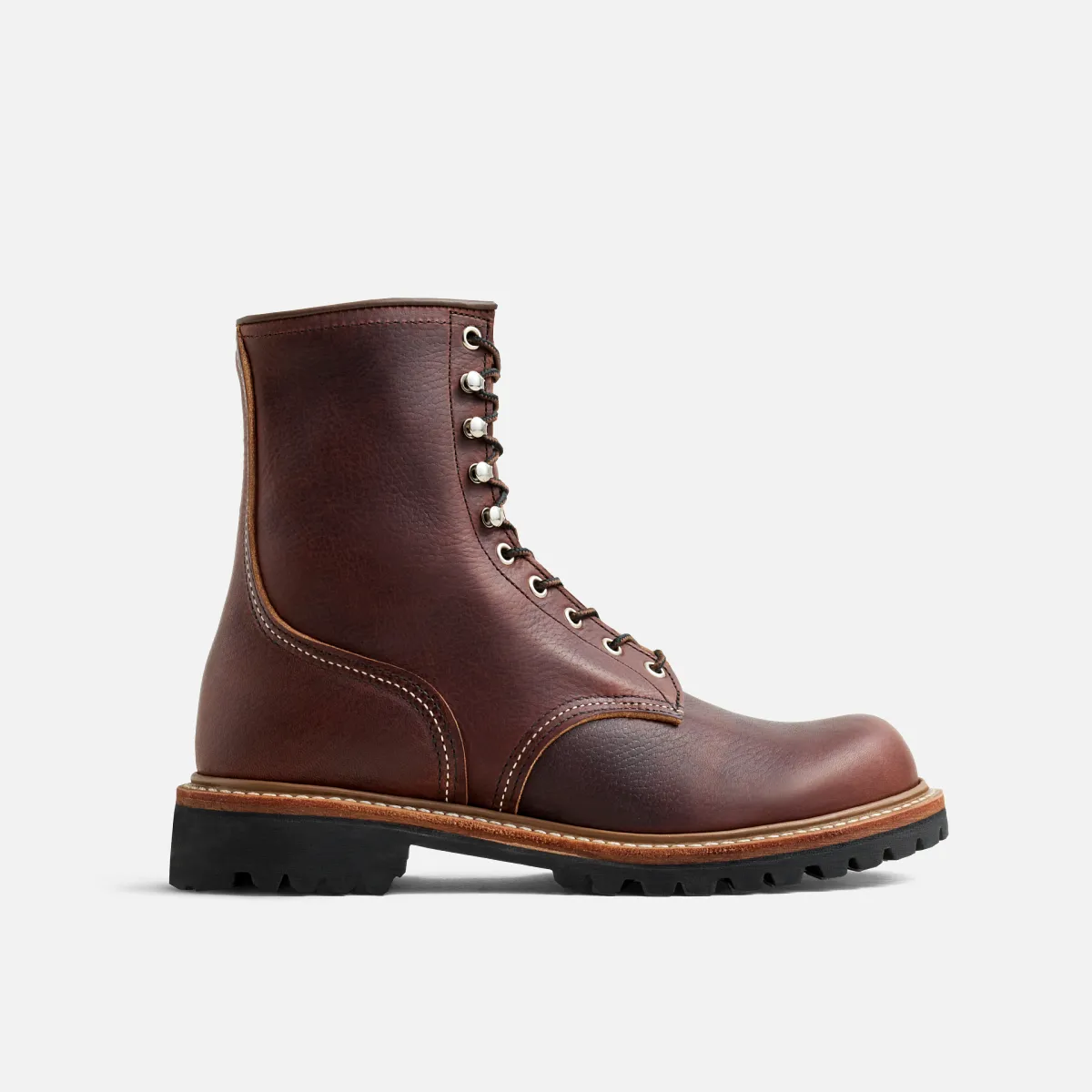 Men's Logger Boot in Briar Oil Slick Leather 4585 | Red Wing Men's Logger Boot in Briar Oil Slick Leather 4585 | Red Wing