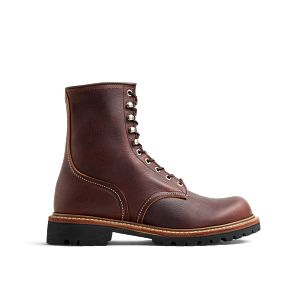 Men's Logger Boot in Briar Oil Slick Leather 4585 | Red Wing Heritage