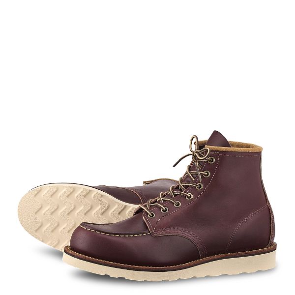 red wing moc toe oxblood