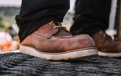 Red wing steel 2024 toe dress shoes