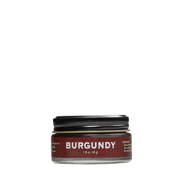 burgundy boot polish
