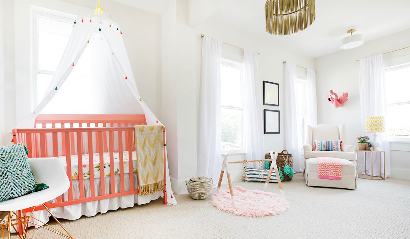 Decorating a Nursery from the Floor Up + The One Carpet I'll Put in Every Upstairs Room