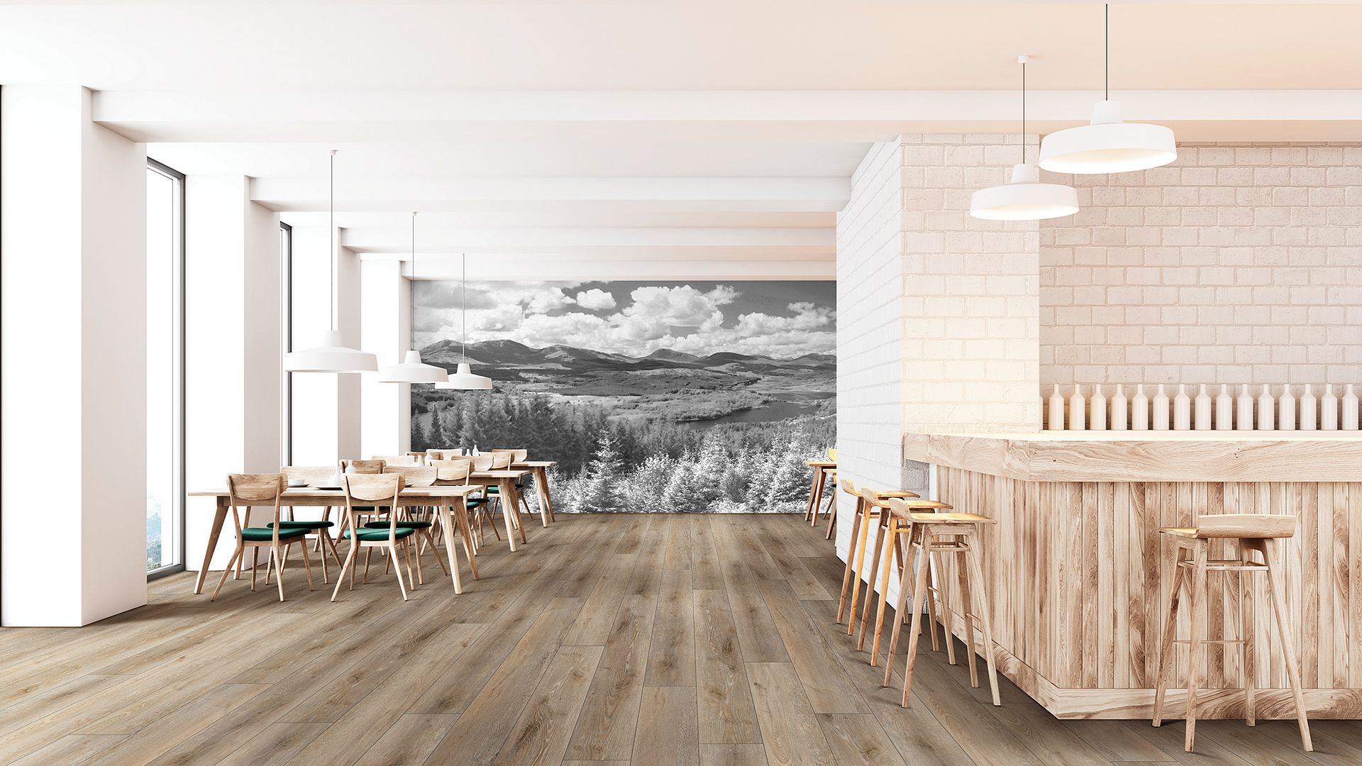 Suva Oak EVP Vinyl Flooring Product Scene