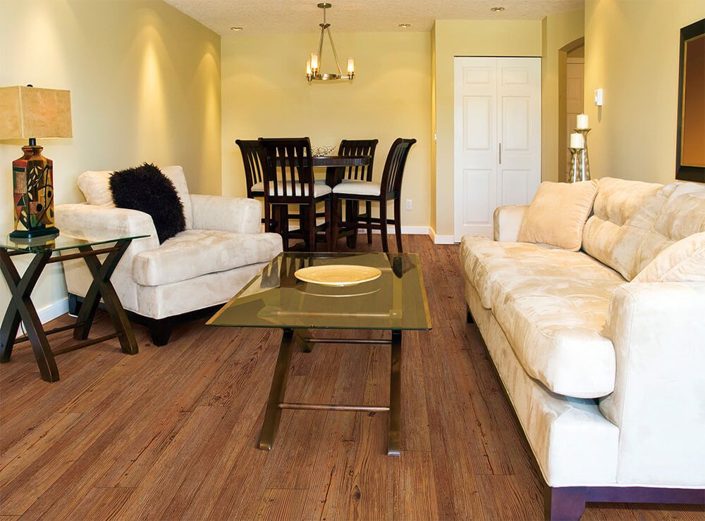 Carolina Pine Luxury Vinyl Plank Flooring COREtec Plus 5"