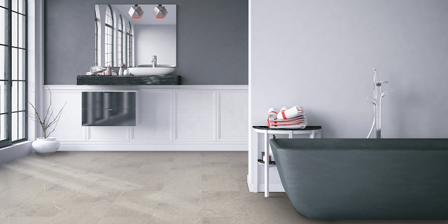  The COREtec Stone line of waterproof rigid core flooring combines the elegance...