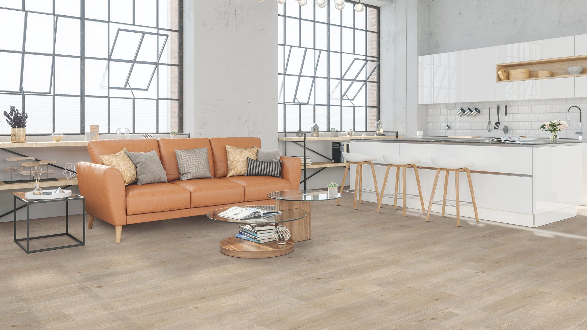 Skillman Oak EVP Vinyl Flooring Product Scene