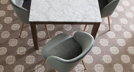 Anderson Tuftex Carpet, with Table and Chair
